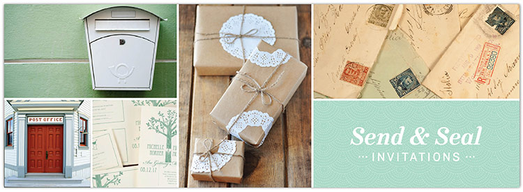 Send and Seal - Self Mailer Wedding Invitations
